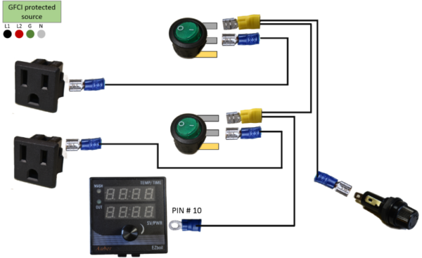 E-HERMS Brewery Build Forum – Taming the penguin spa controller wiring connector 